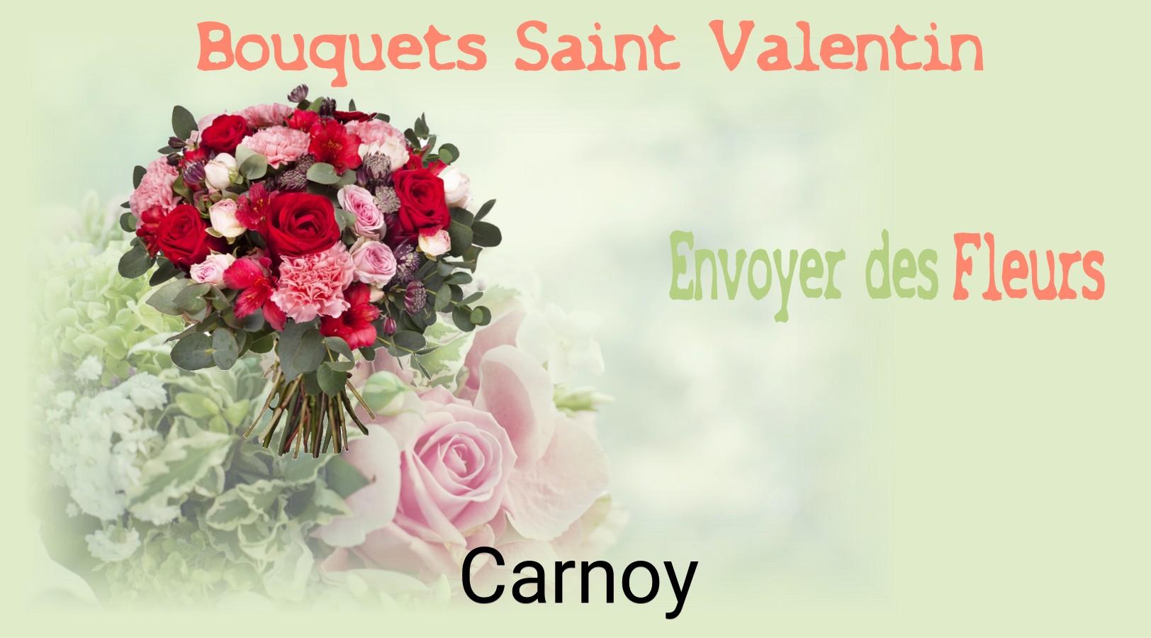 Roses de Saint-Valentin livrées à Carnoy